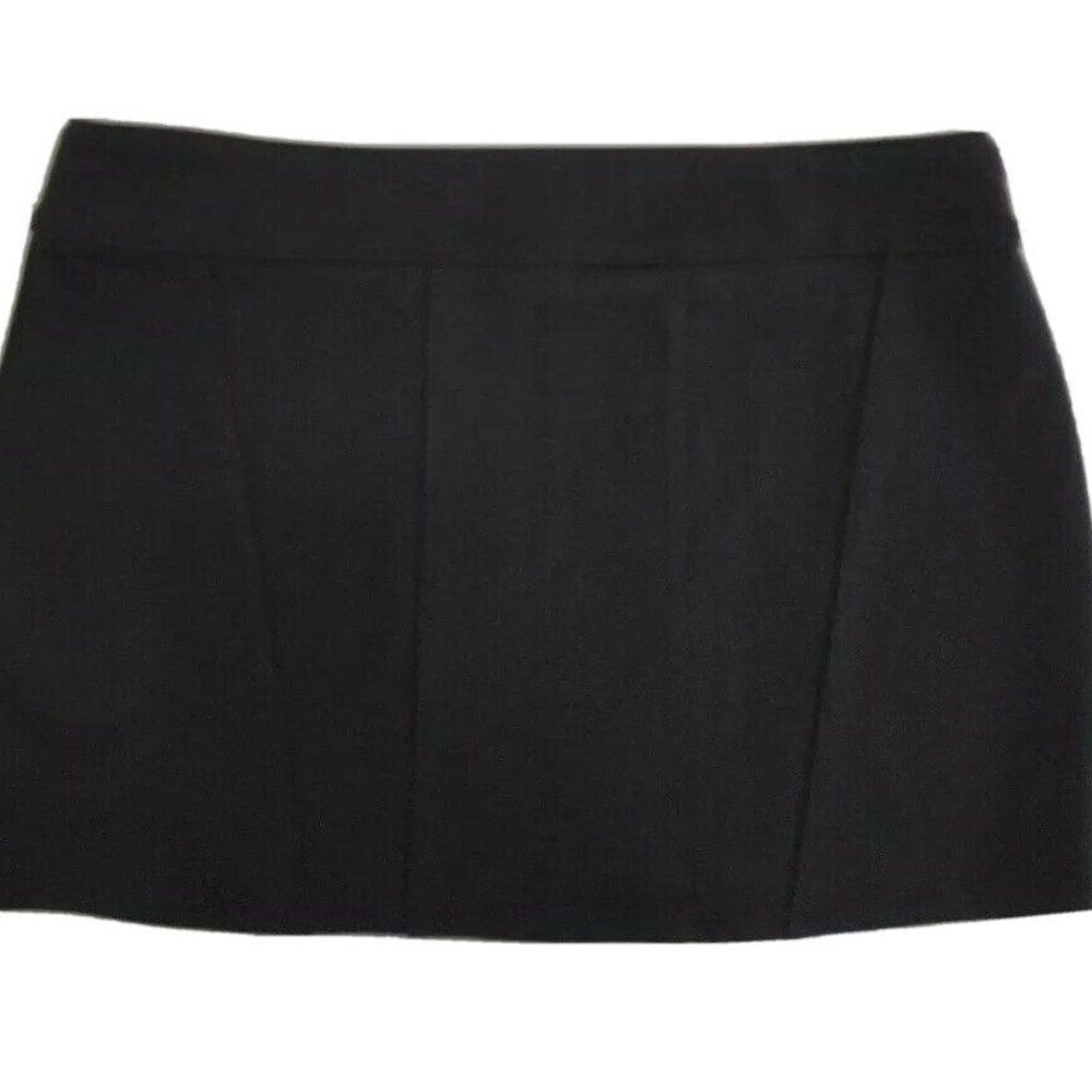 Silence + Noise Body on Mini-Skirt Black Pull-On Small W29" Flat Front Casual